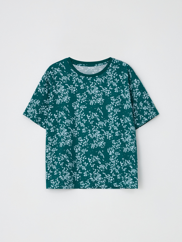 Хлопковая пижама (зеленый, XL)