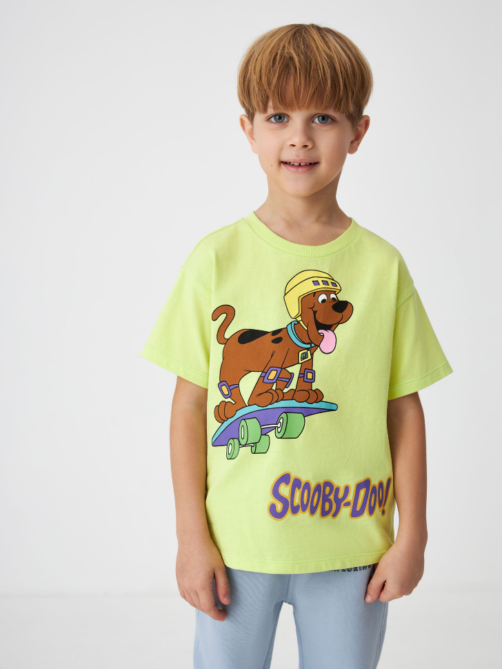 

Футболка с принтом Scooby-Doo для мальчиков