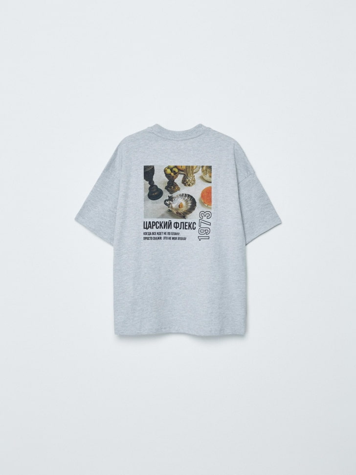 футболка оверсайз для девочек из коллекции  x мосфильм 4680798746524 со скидкой