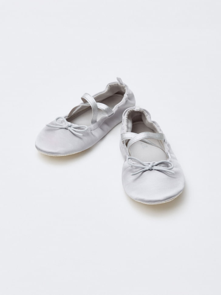 домашние тапочки-балетки для девочек 4610517214140 купить с доставкой