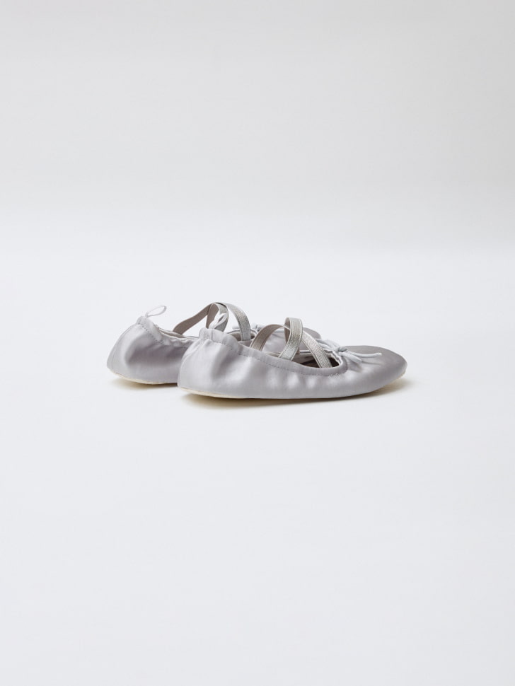 домашние тапочки-балетки для девочек 4610517214140 по распродаже