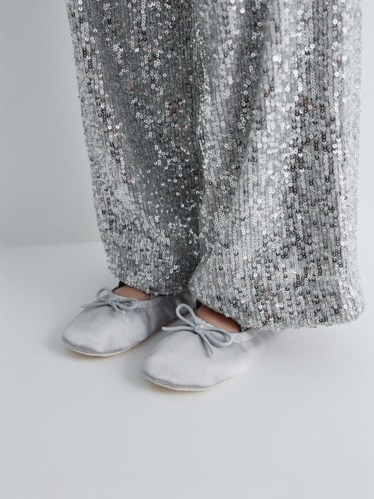 домашние тапочки-балетки для девочек 4610517214140 фотография