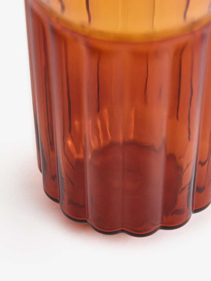 стакан из стекла с рельефным узором по цене 899 руб вид справа