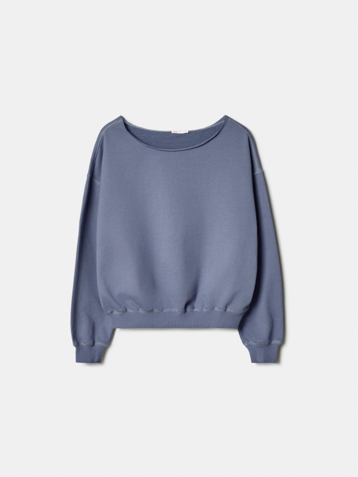 Свитшот SELA Young, синий, арт. 39130