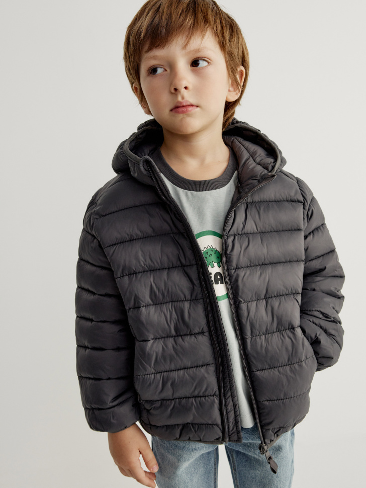 

Базовая ультралегкая стеганая куртка для мальчиков, SL6803061107