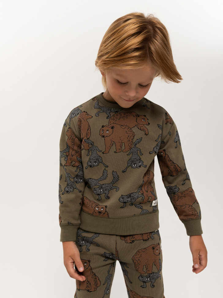 

джемпер для мальчиков, Зеленый