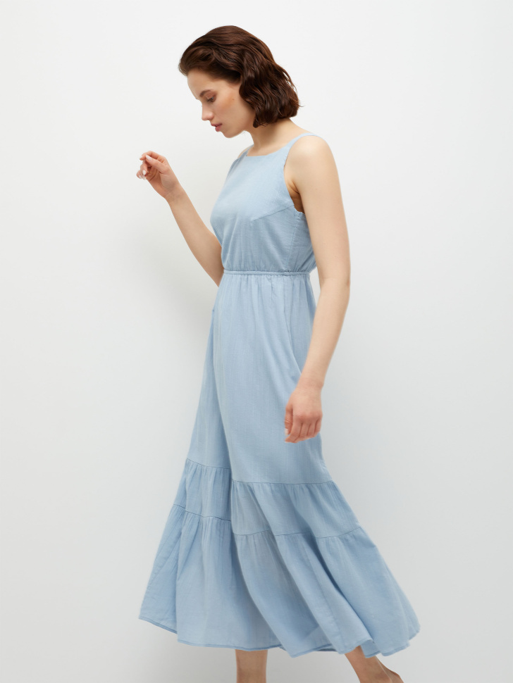платье женское (голубой, S) от Sela