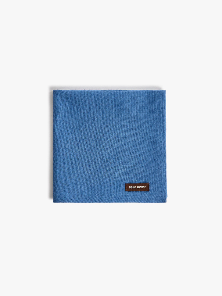 cалфетка сервировочная из хлопка от бренда sela вид слева