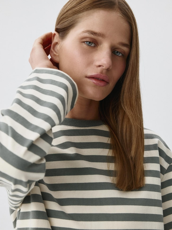 Лонгслив ANNA OVERSIZE FIT. Фото №3