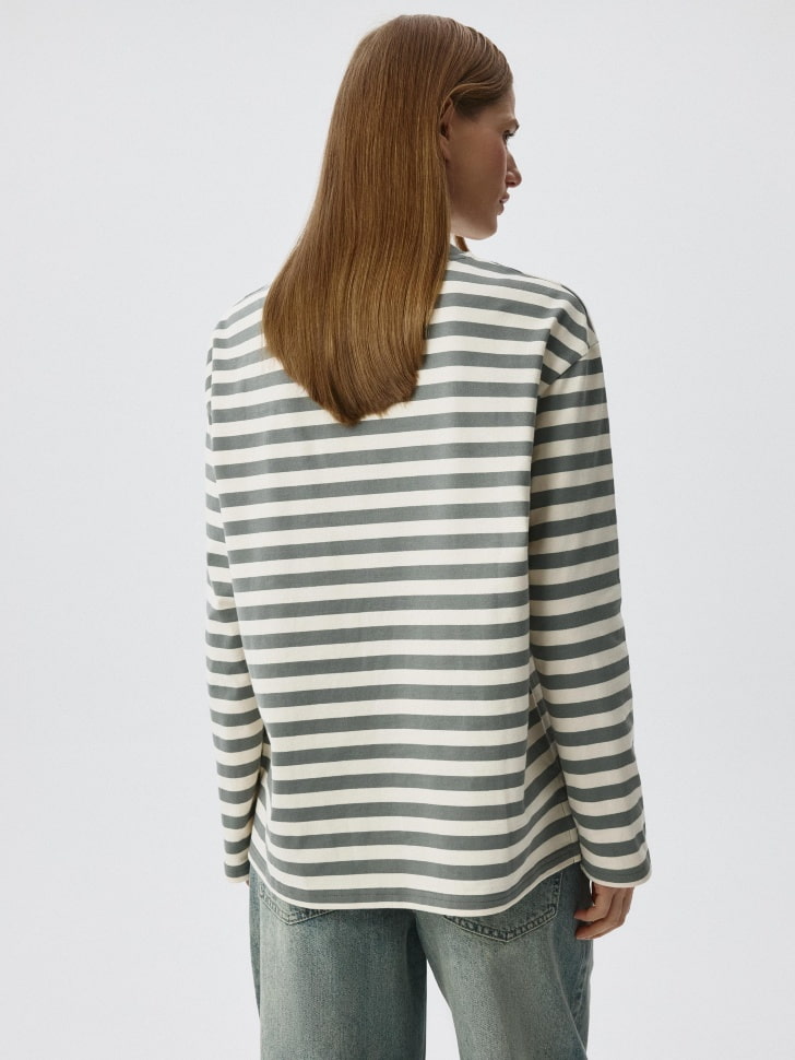 Лонгслив ANNA OVERSIZE FIT. Фото №4