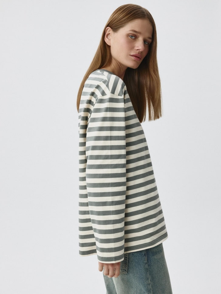 Лонгслив ANNA OVERSIZE FIT. Фото №5