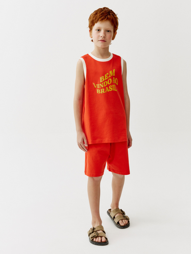 комплект из майки и шорт для мальчиков 4610517966865 фотография