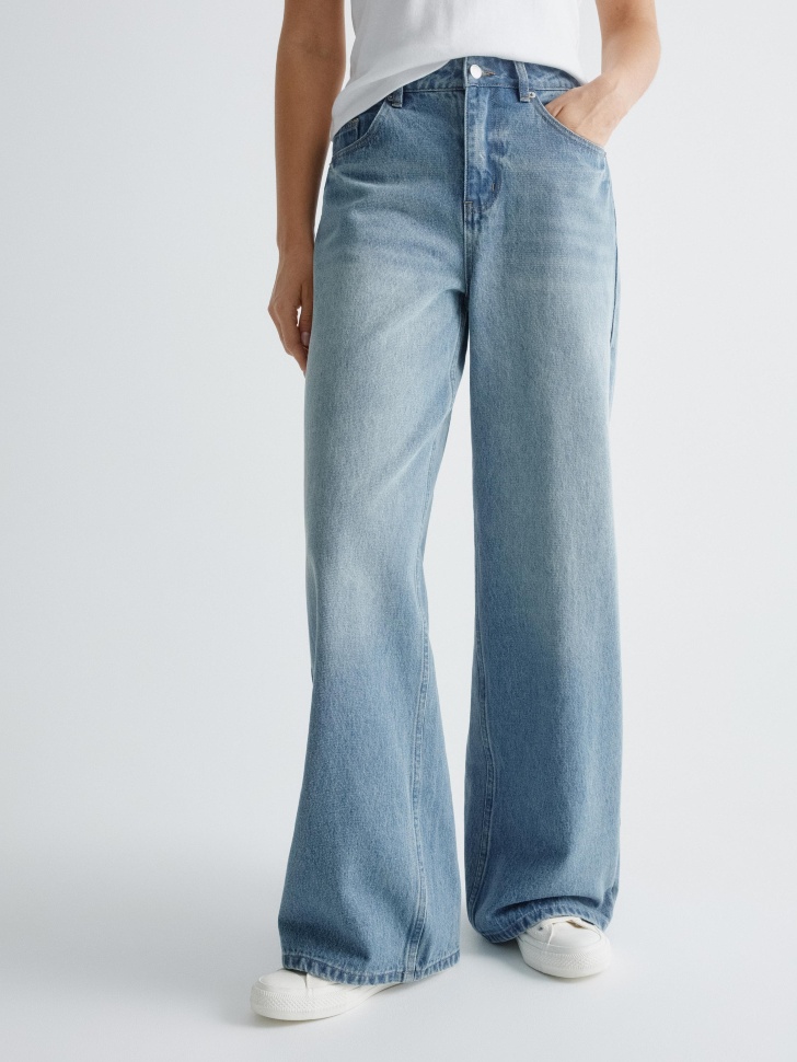 джинсы boyfriend от бренда sela вид слева