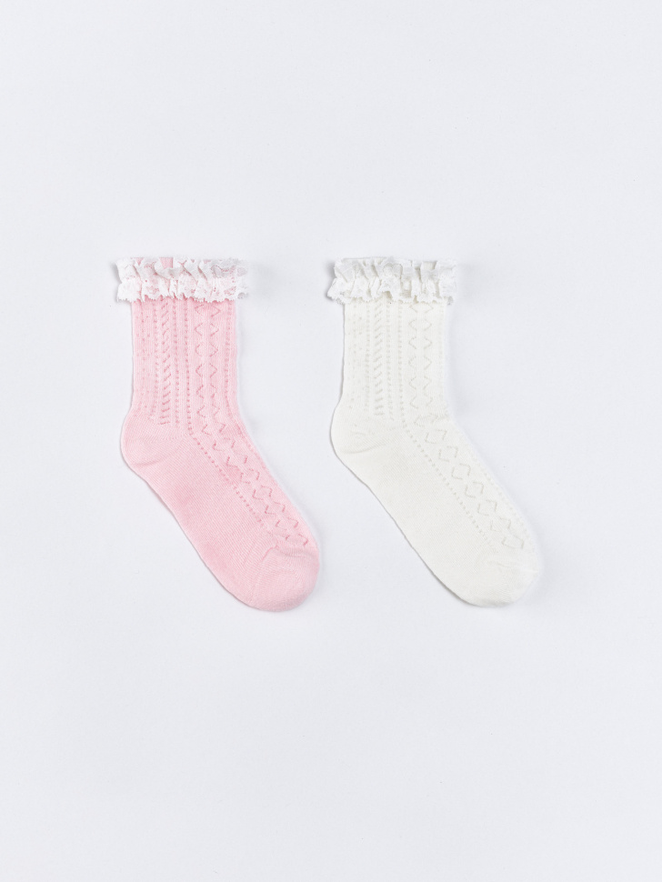 набор из 2 пар носков для девочек 4610517553737 фотография
