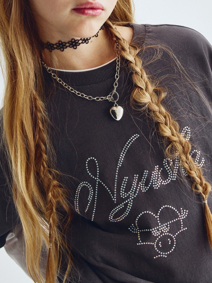 

Футболка оверсайз для девочек SELA x Смешарики, SL6801050219