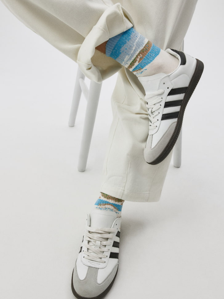 Носки SELA с принтом Поля Синьяка, разноцветный, арт. 52286