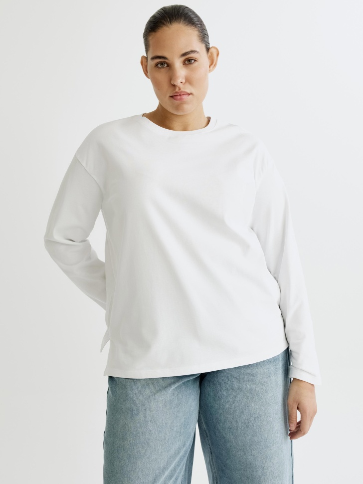 лонгслив anna oversize fit по цене 1999 руб вид справа