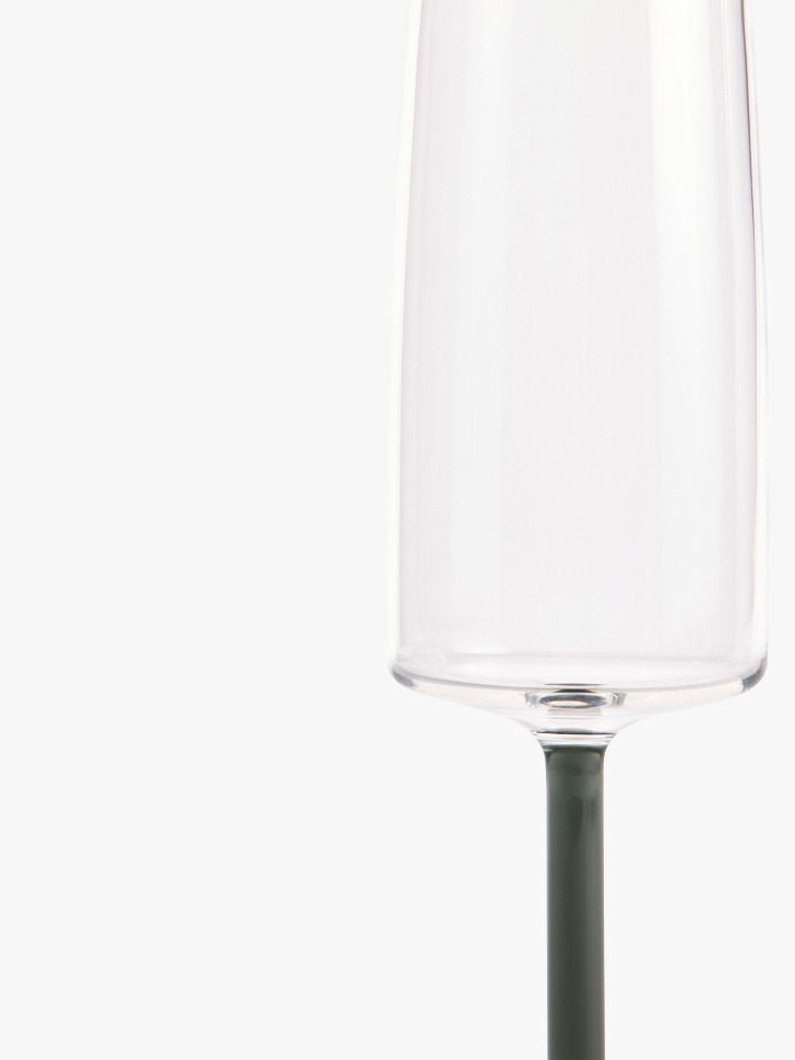 бокал из стекла с цветной ножкой по цене 1599 руб вид справа