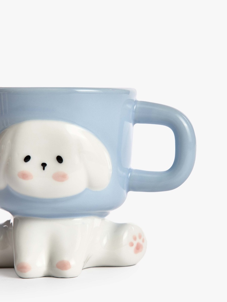 детская кружка из фарфора с декором по цене 1699 руб вид справа