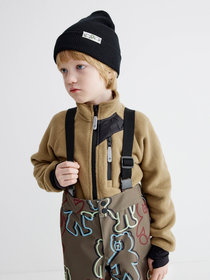 демисезонные брюки из технологичной мембранной ткани drytex® для мальчиков из проверенных материалов спереди