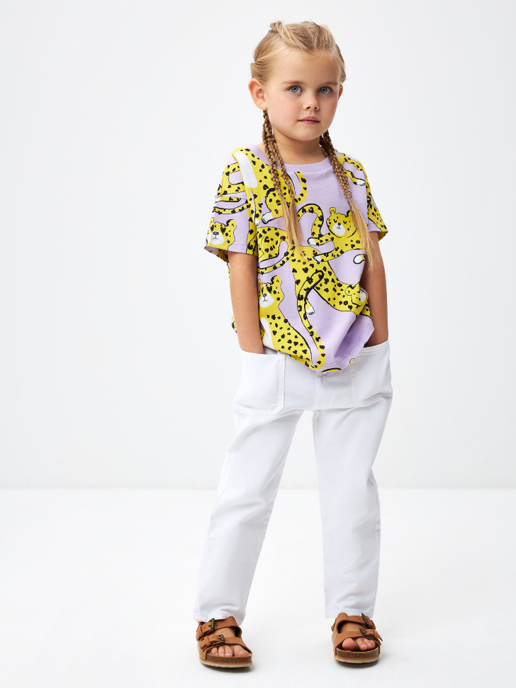 

Джинсы Paperbag fit для девочек