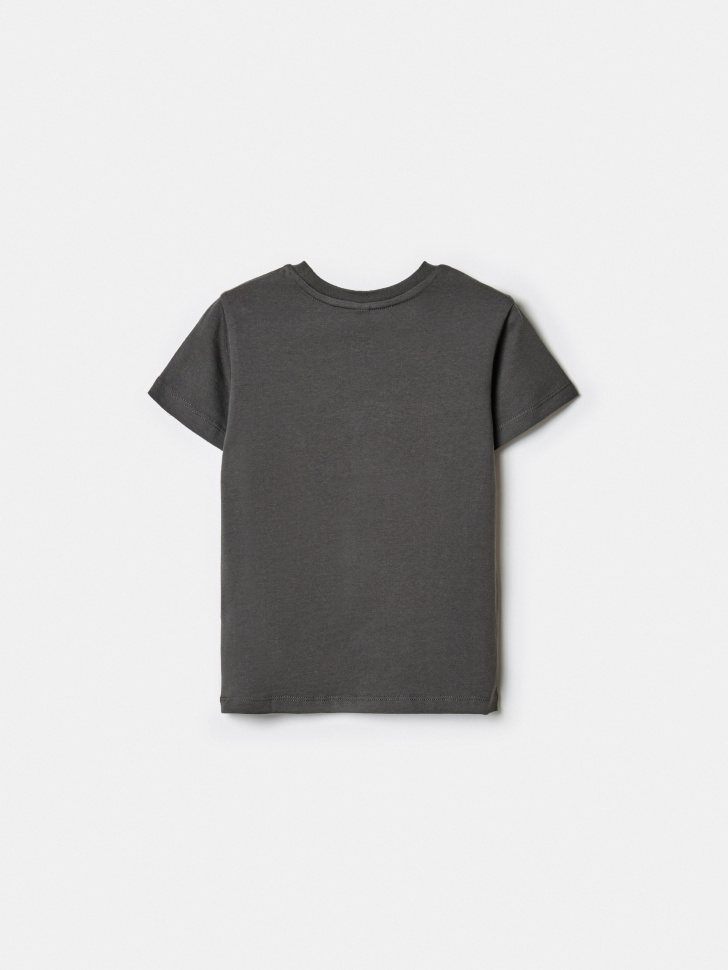 футболка оверсайз с принтом для мальчиков от бренда sela вид слева