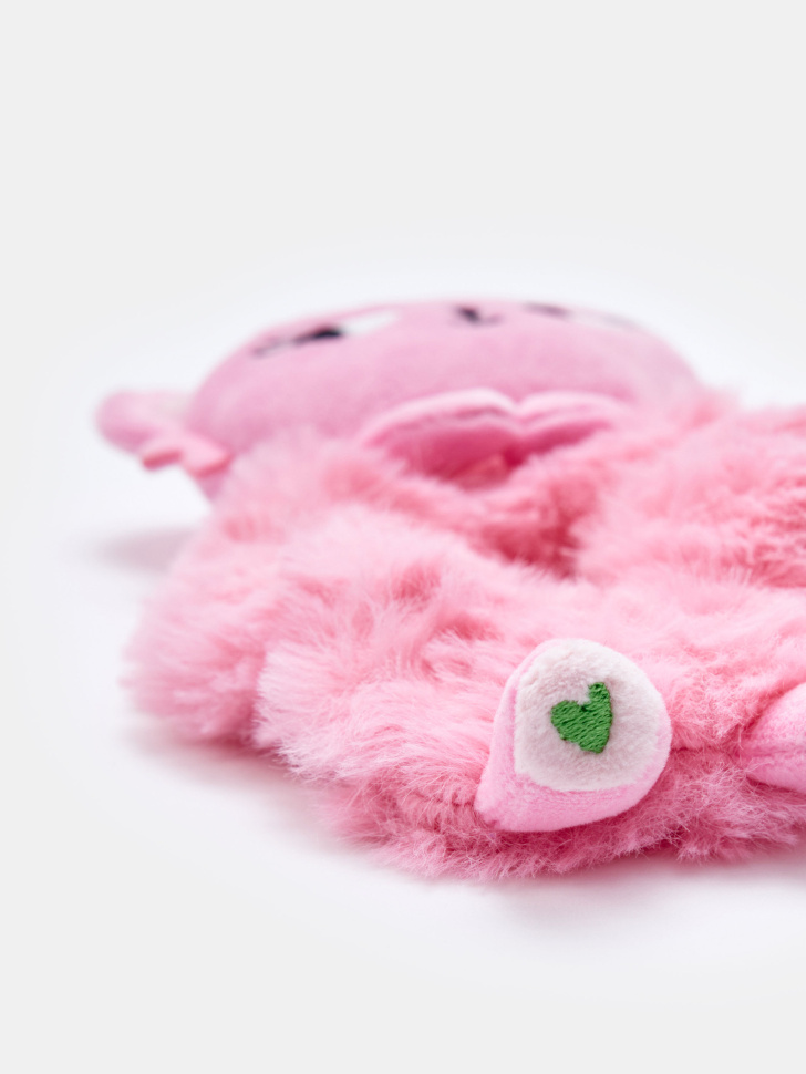 плюшевая резинка для волос с виви для девочек от бренда sela вид слева