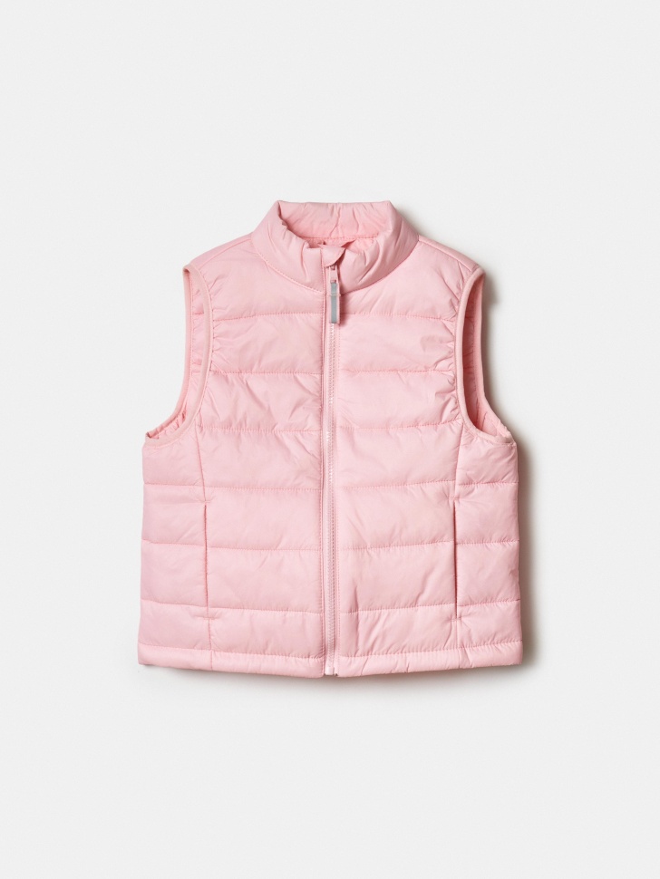 SELA Стеганый Жилет для Девочек, розовый, арт. 41700