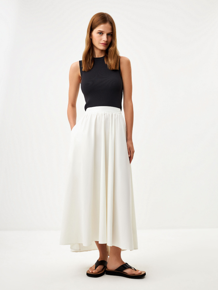 

Пышная юбка макси