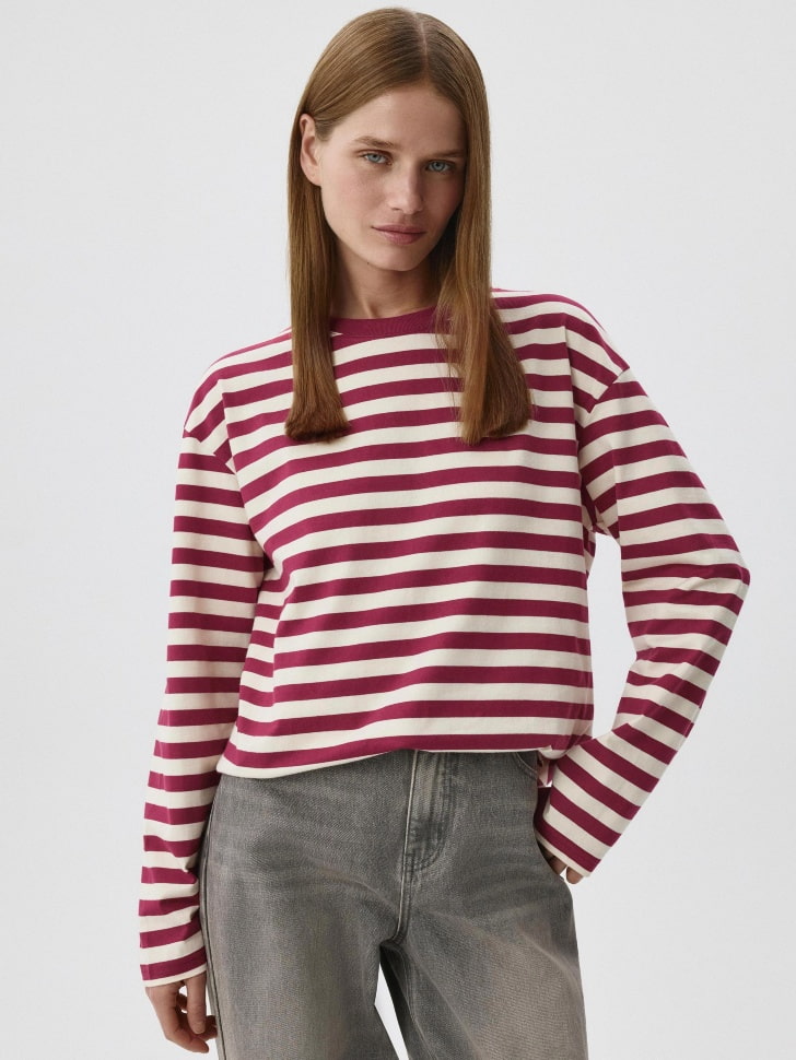 Лонгслив ANNA OVERSIZE FIT