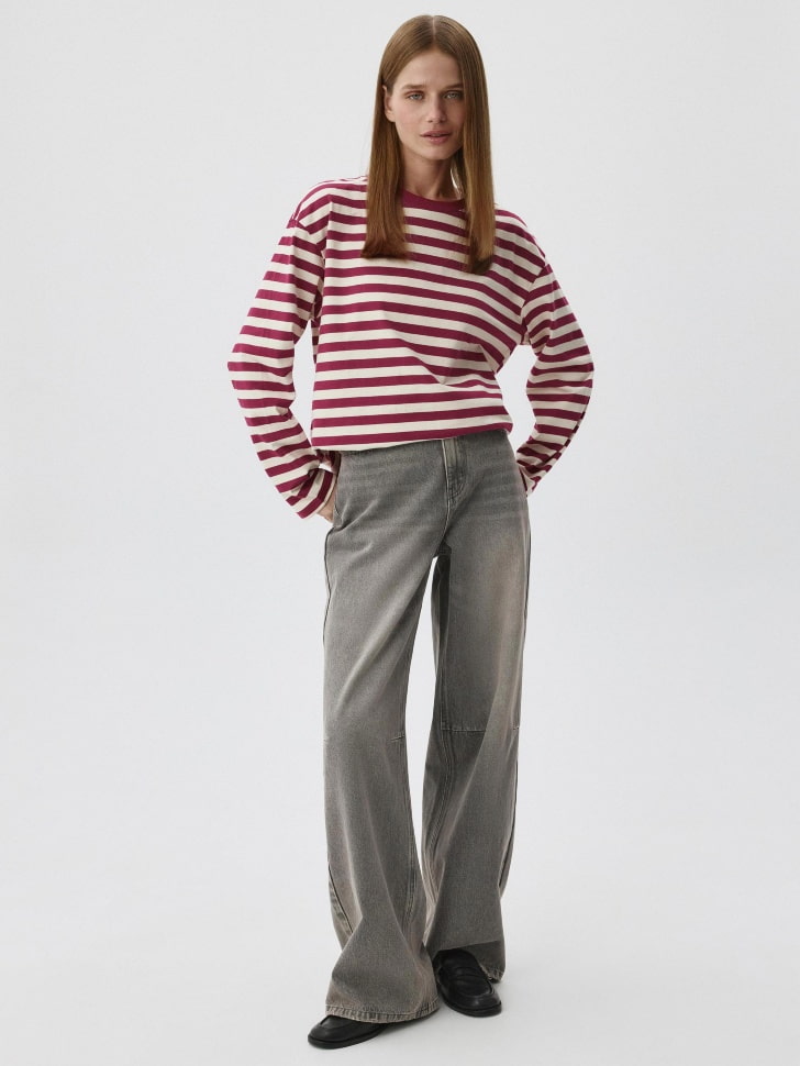 Лонгслив ANNA OVERSIZE FIT. Фото №2