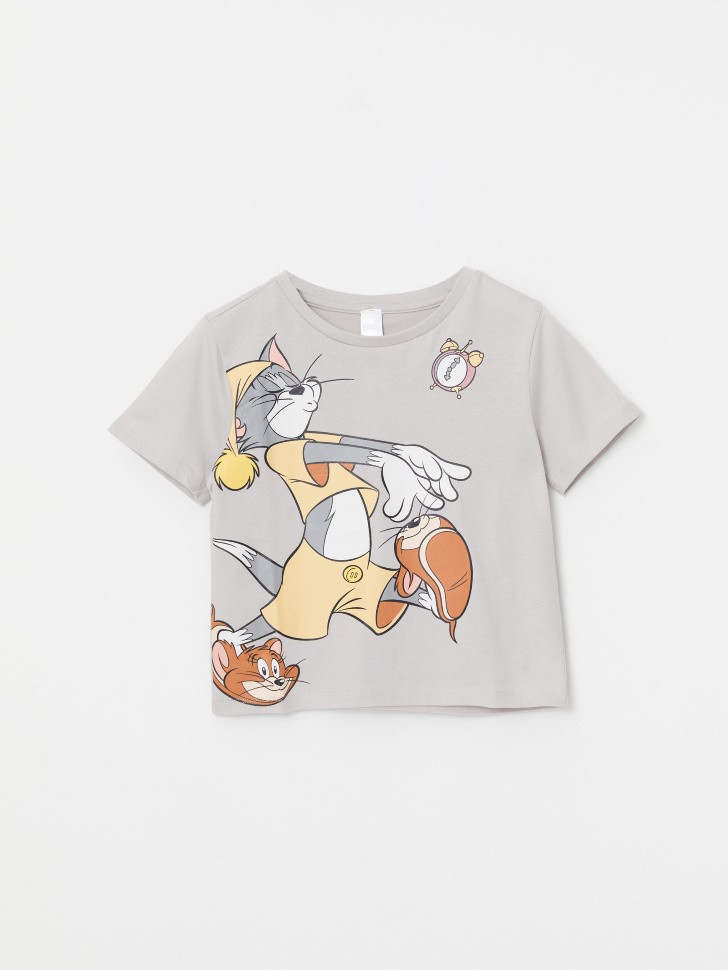 Пижама с ярким принтом Tom & Jerry для мальчиков (принт, 92-98 (2-3 YEARS)) sela 4640078775057 - фото 3