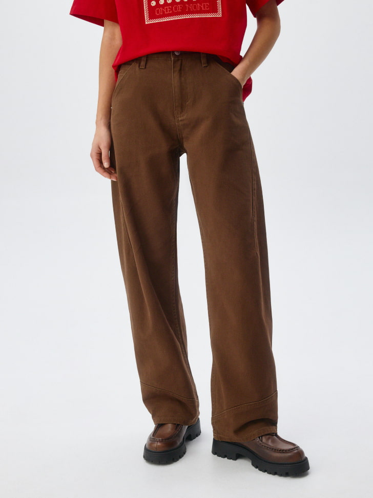 Джинсы Balloon fit