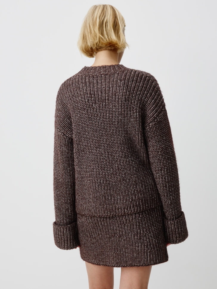 вязаный джемпер с содержанием шерсти 4610517176257 по низкой цене