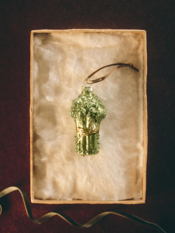 

Елочное украшение из стекла и бисера, SL5811227015