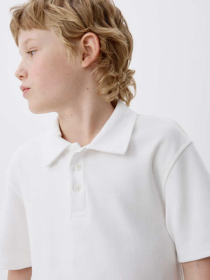 поло оверсайз с коротким рукавом детское 4680798446141 в интернет магазине