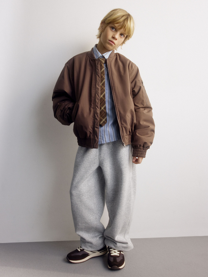 Утепленные джоггеры, арт. 32019