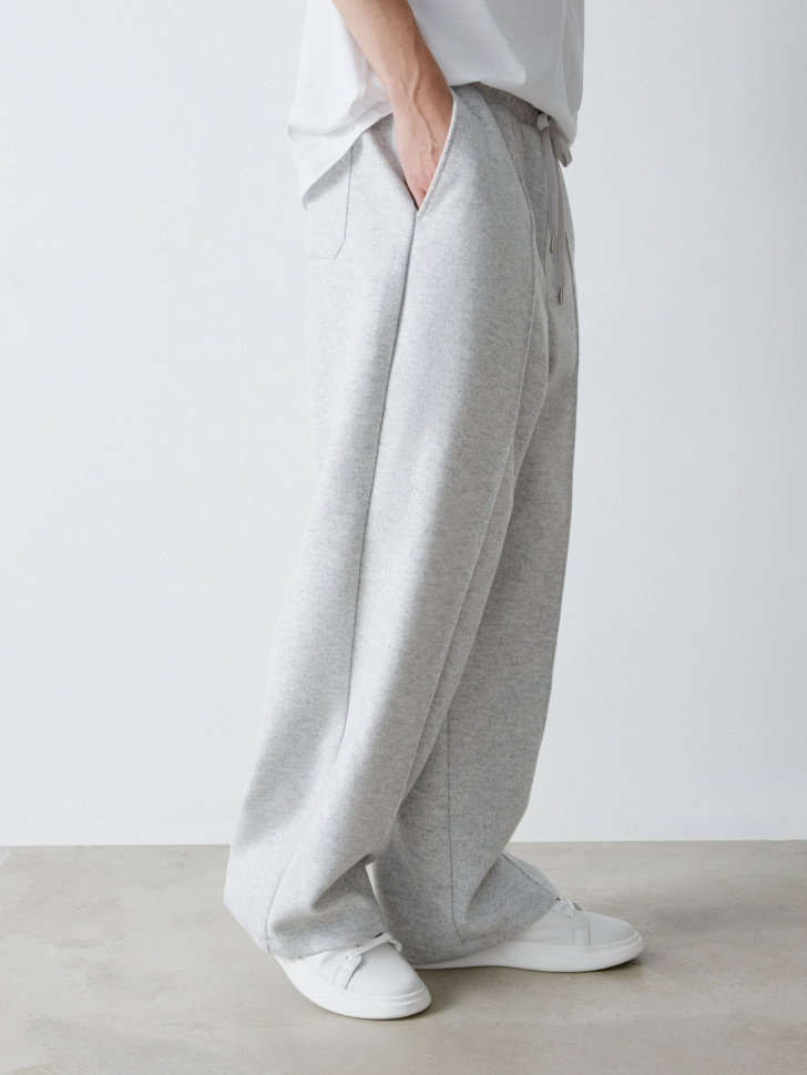 трикотажные брюки из футера 4610517248121 купить с доставкой