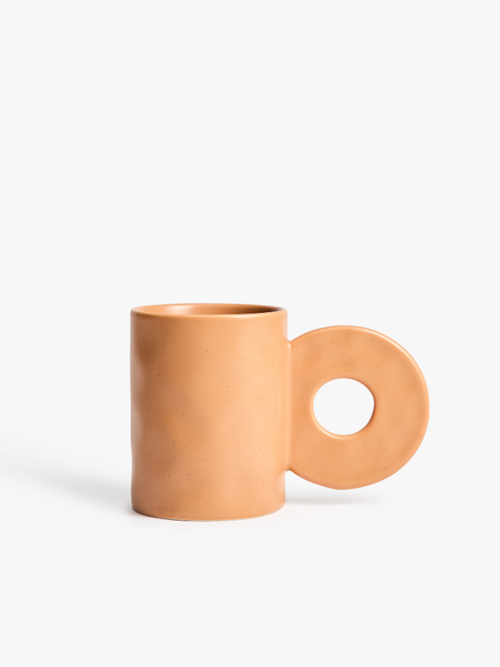 Кружка из каменной керамики