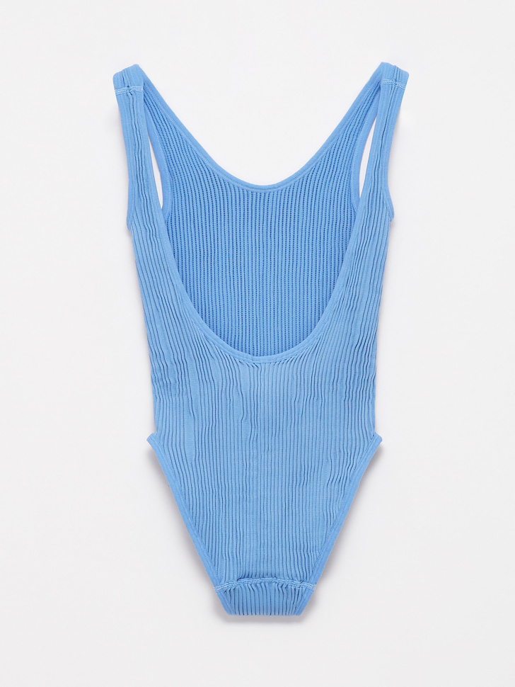 Слитный купальник для девочек (голубой, 122-134/ 7-9 YEARS) от Sela
