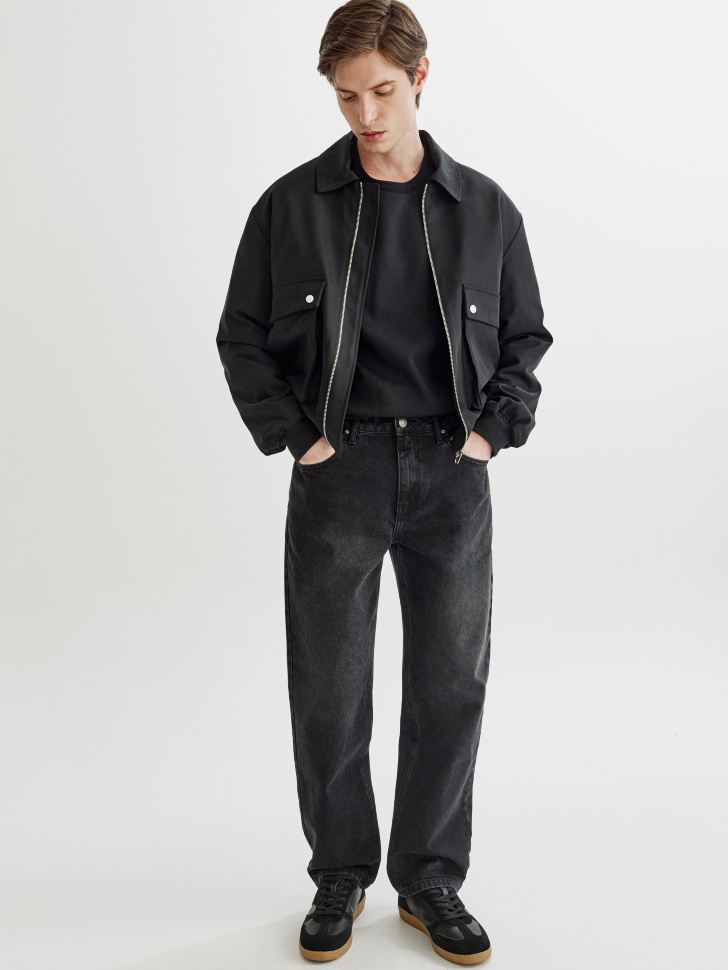 

Джинсы прямого кроя со средней посадкой, SL6804111402