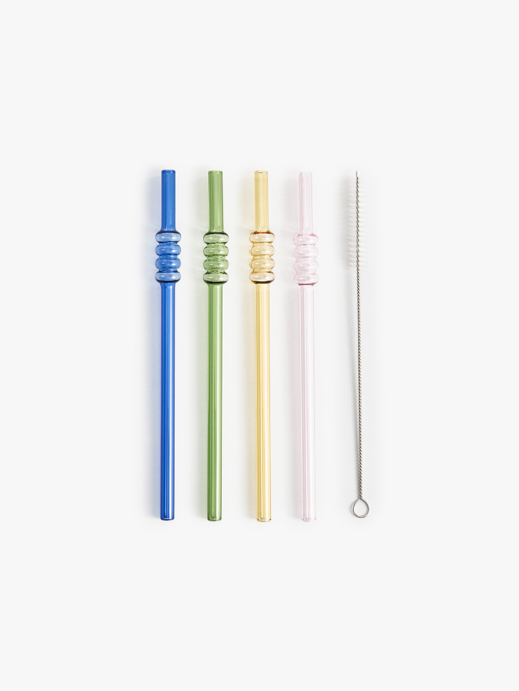 

Набор стеклянных трубочек с ершиком, SL6804226926