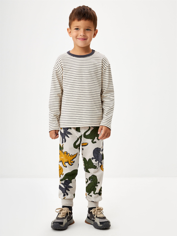 

Лонгслив в полоску для мальчиков