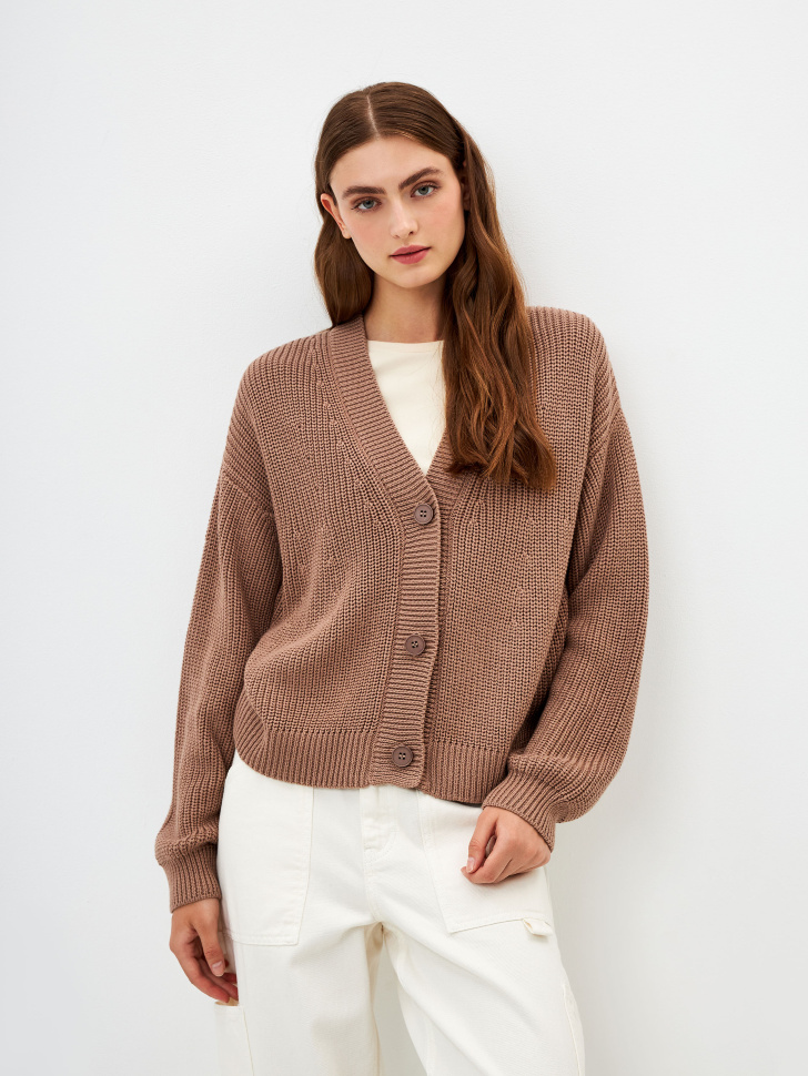 

Вязаный кардиган