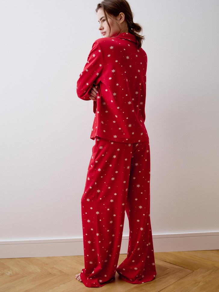 трикотажная пижама с принтом 4610517278661 в интернет магазине