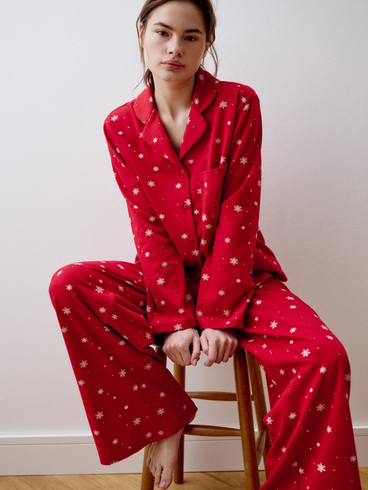 трикотажная пижама с принтом 4610517278661 с промокодом