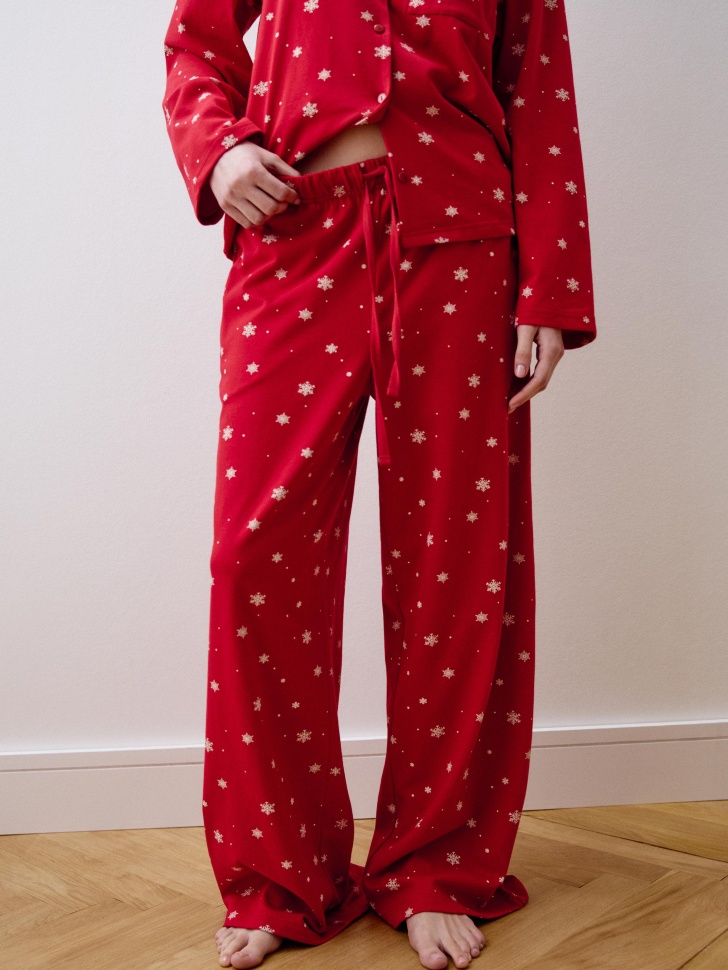 трикотажная пижама с принтом 4610517278661 по низкой цене