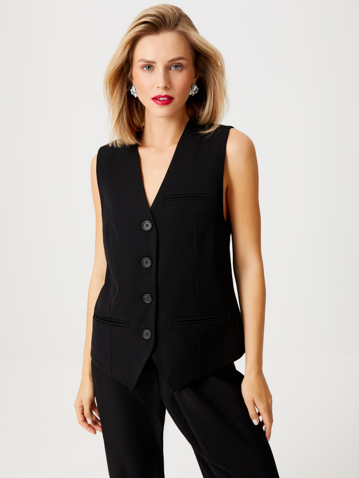 

Классический жилет, Черный