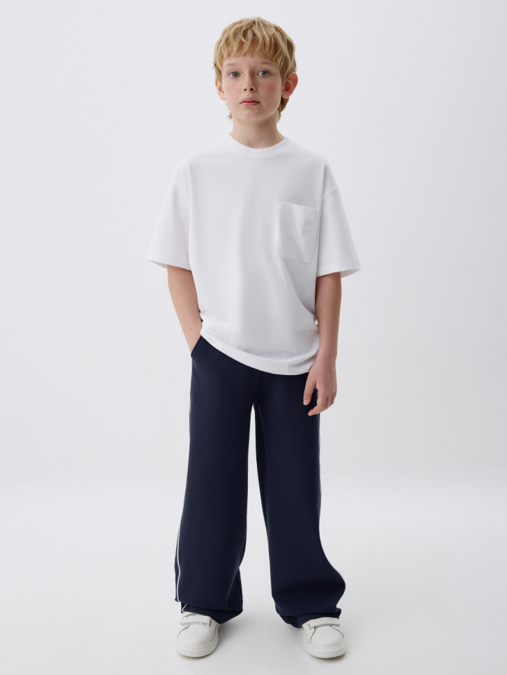 базовая футболка оверсайз детская 4680798260242 по акции