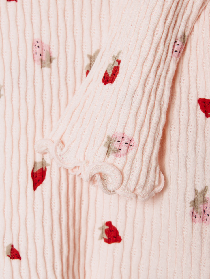 лонгслив с принтом для девочек 4610517173560 с промокодом